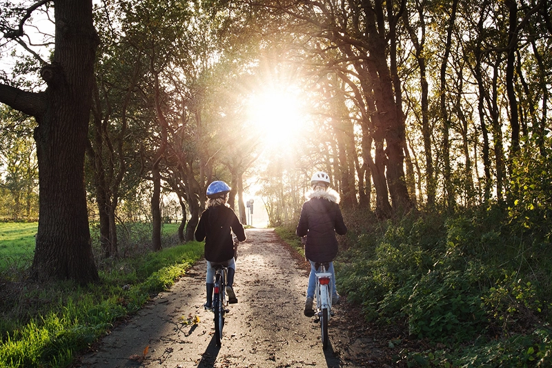 Percorso in bicicletta lungo il Sile a Treviso